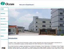 Tablet Screenshot of oceangroup.com.hk